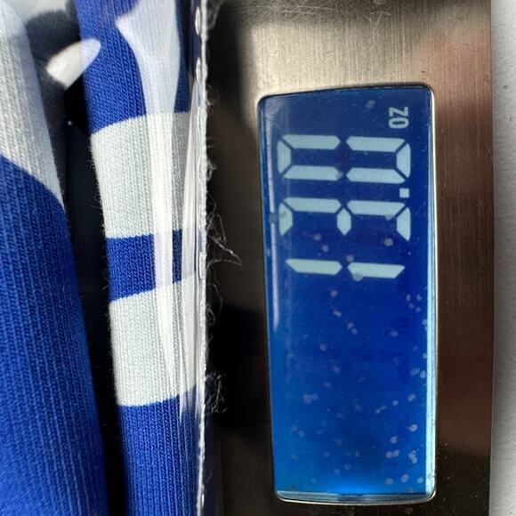 Lesley Evers Dress Womens Medium Blue Short Sleeve Stretch Comfort Resort Beach - Picture 12 of 13